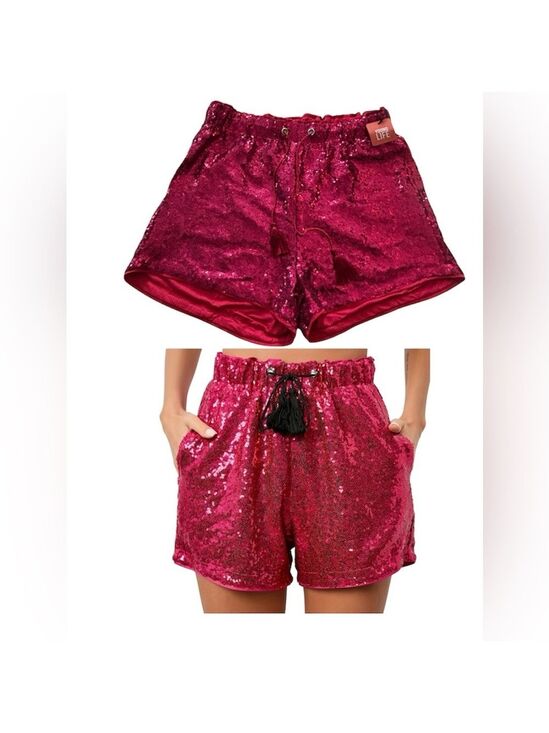 Pants - NEW- Sequined Shorts Women's XL